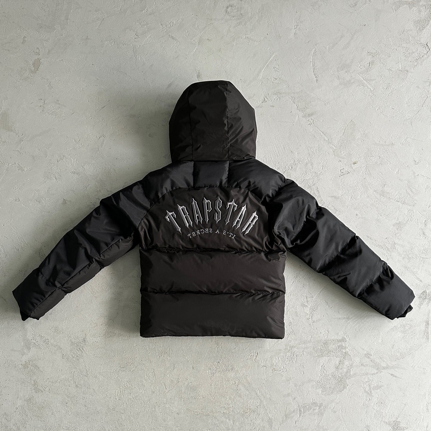 Trapstar DecodedcArch Puffer Jacket Black