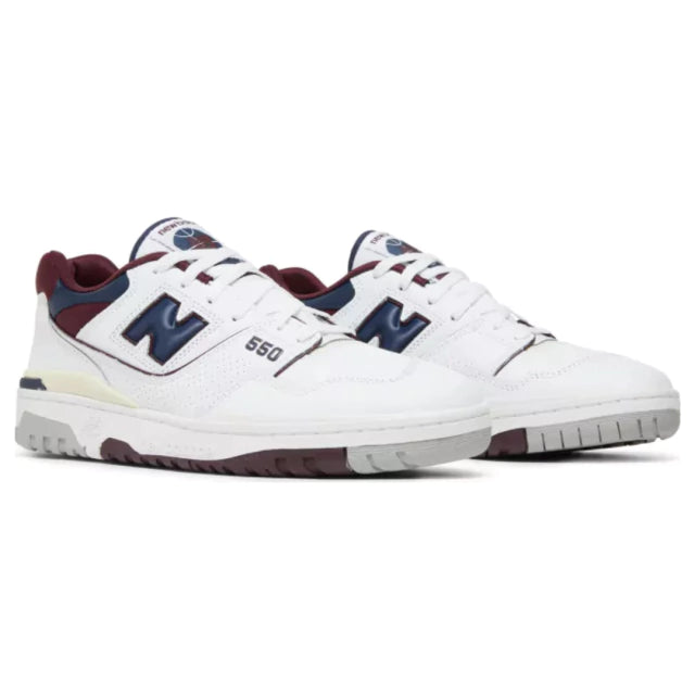 NEW BALANCE 550 "BURGUNDY NATURAL INDIGO"