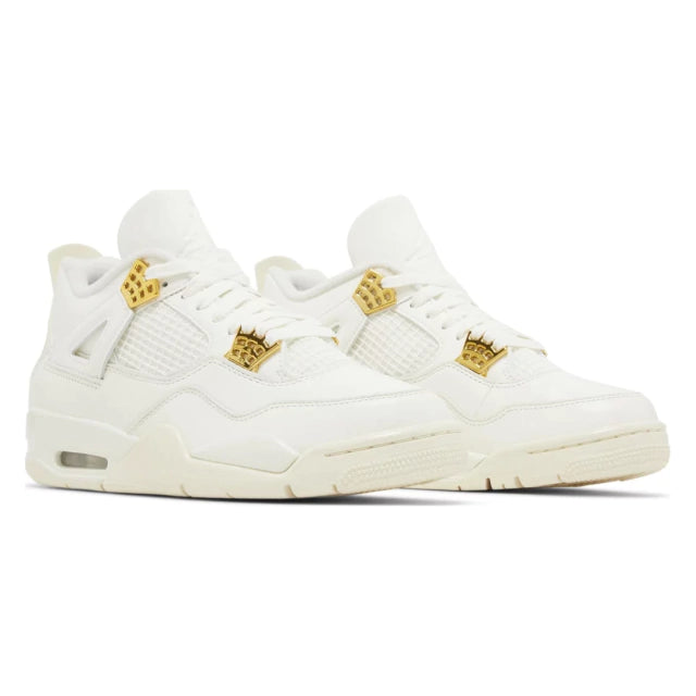 AIR JORDAN 4 RETRO WMNS "METALLIC GOLD"