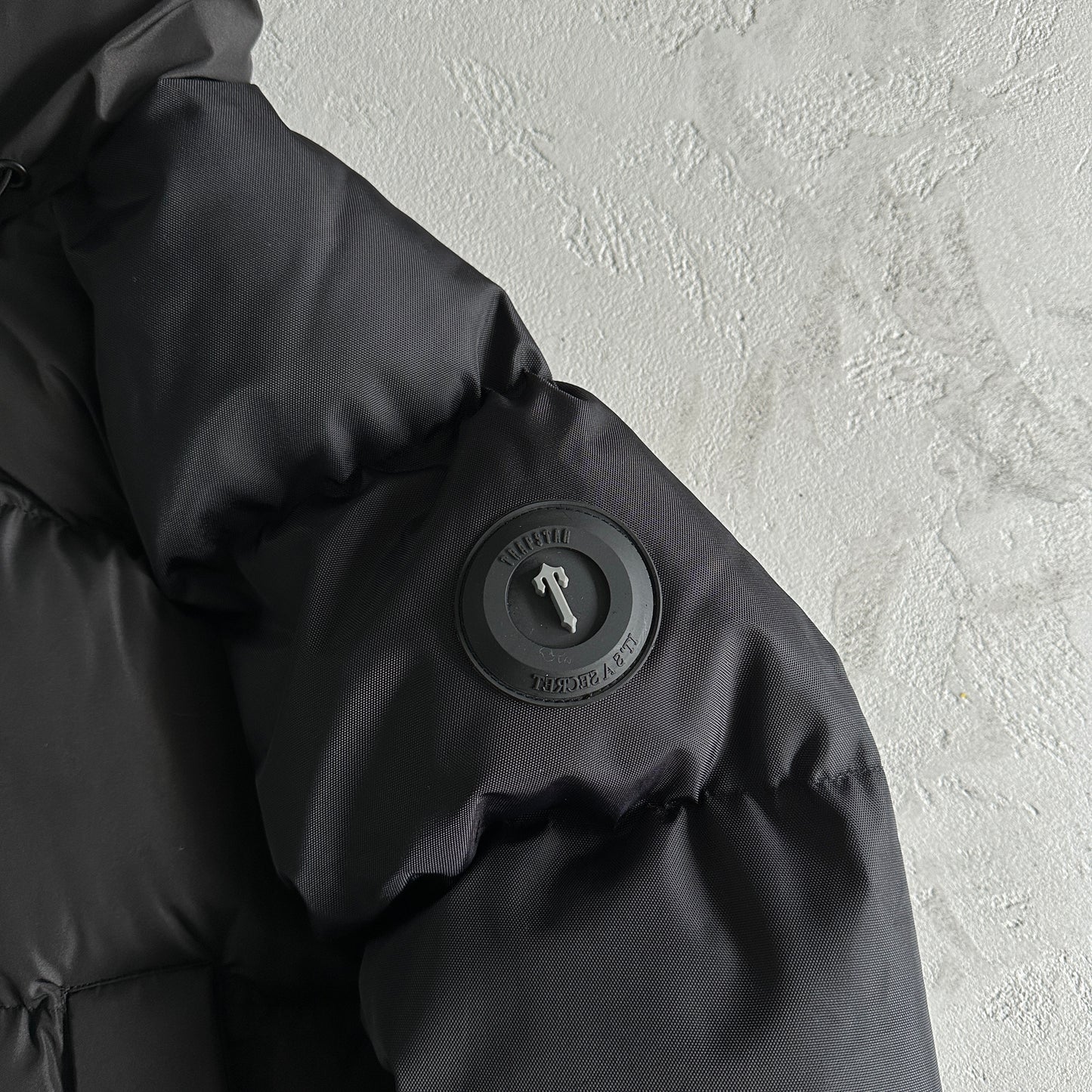 Trapstar DecodedcArch Puffer Jacket Black