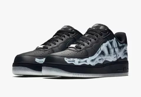 AIR FORCE 1 LOW '07 QS SKELETON BLACK