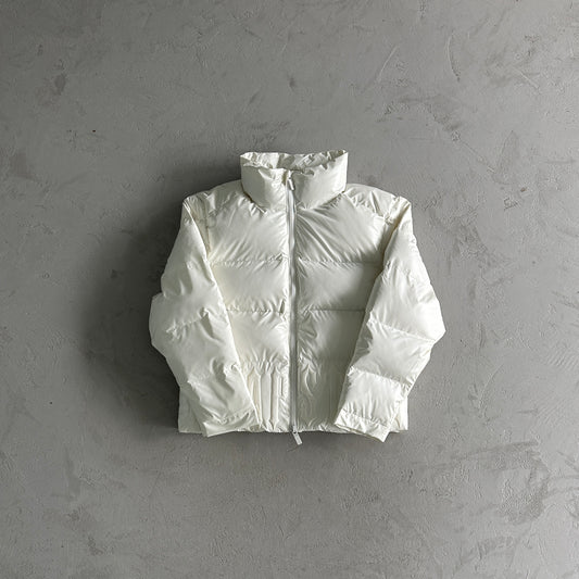 Trapstar Irongate Embossed Puffer Jacket white