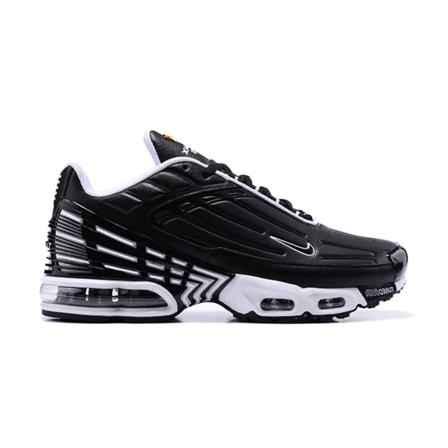 AIR MAX PLUS III "BLACK AND WHITE LEATHER"